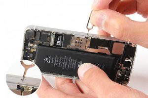 تعویض اهرم خشاب سیم کارت آیفون 5 اس