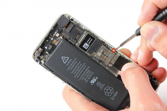 تعویض اهرم خشاب سیم کارت آیفون 5 اس