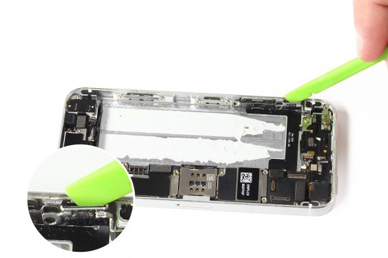 تعویض دکمه سایلنت آیفون 5 اس