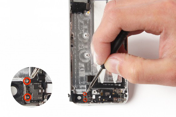 تعویض دکمه پاور آیفون 5 اس