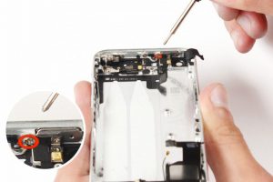 تعویض دکمه پاور آیفون 5 اس