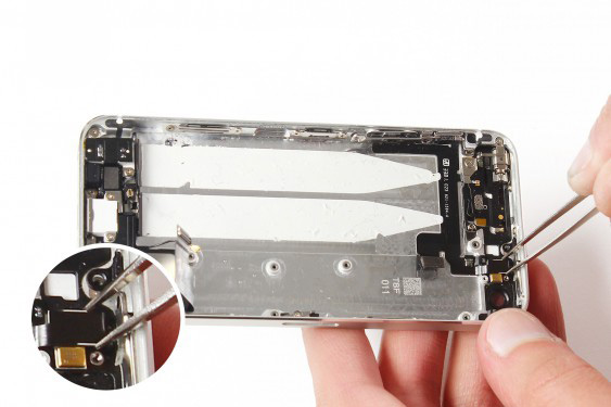 تعویض دکمه پاور آیفون 5 اس