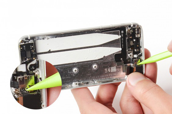 تعویض دکمه پاور آیفون 5 اس