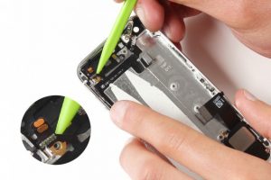 تعویض فلت کلید پاور و ولوم آیفون 5 اس