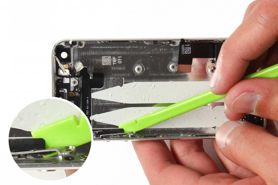 تعویض فلت کلید پاور و ولوم آیفون 5 اس