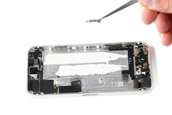 تعویض پایه نگهدارنده LCD آیفون 5 اس