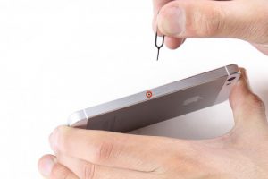 تعویض خشاب سیم کارت آیفون 5