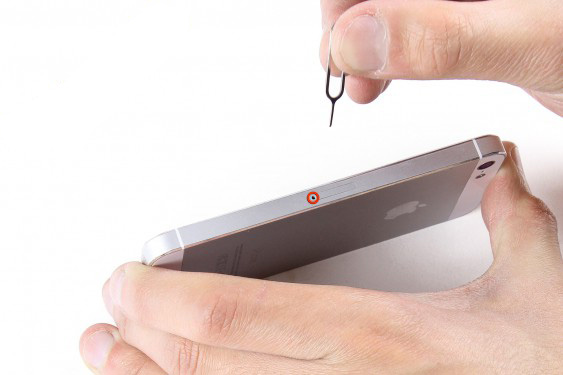 تعویض خشاب سیم کارت آیفون 5