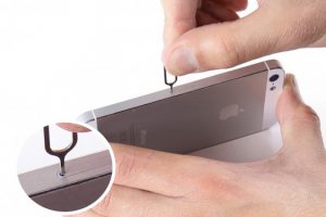 تعویض خشاب سیم کارت آیفون 5