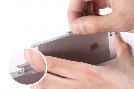 تعویض خشاب سیم کارت آیفون 5