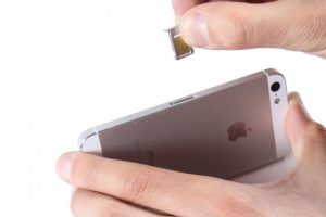 تعویض خشاب سیم کارت آیفون 5