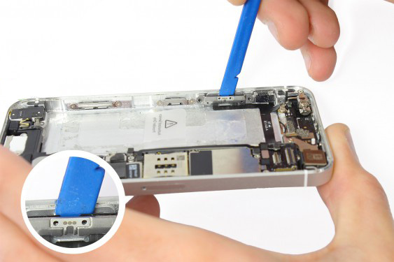 تعویض دکمه ولوم آیفون 5