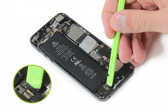 تعویض اسپیکر خارجی آیفون 5