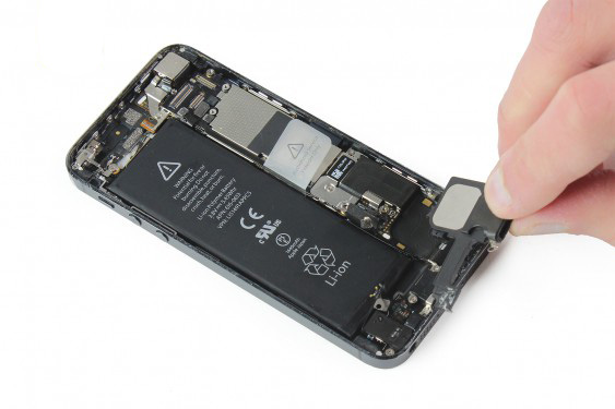 تعویض اسپیکر خارجی آیفون 5