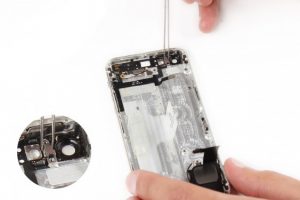 تعویض دکمه پاور آیفون 5