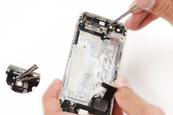 تعویض دکمه پاور آیفون 5