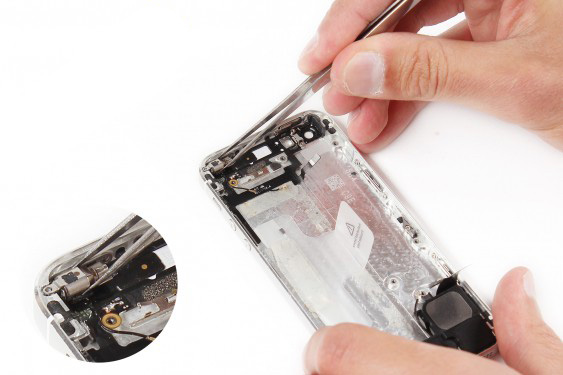 تعویض آنتن وای فای آیفون 5