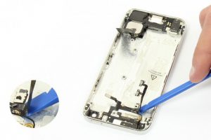 تعویض فلت کلید پاور آیفون 5