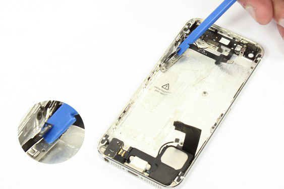 تعویض فلت کلید پاور آیفون 5