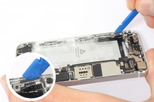 تعویض دکمه سایلنت آیفون 5