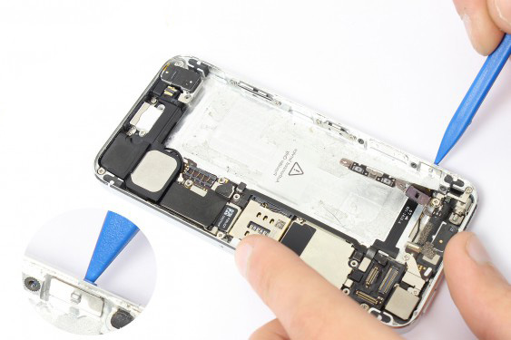 تعویض دکمه سایلنت آیفون 5