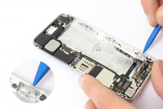 تعویض دکمه سایلنت آیفون 5